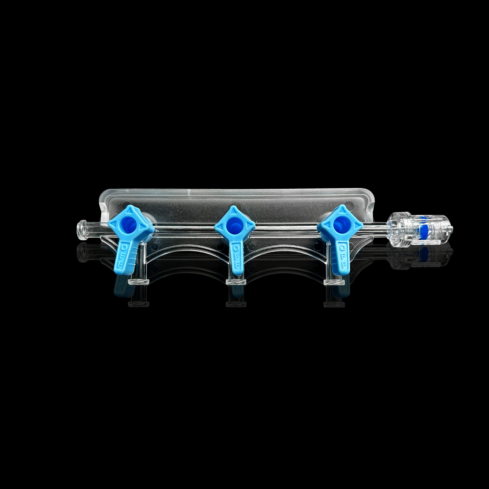 Medical Labs - 100개 이중 삼방향 및 삼방향 스톱