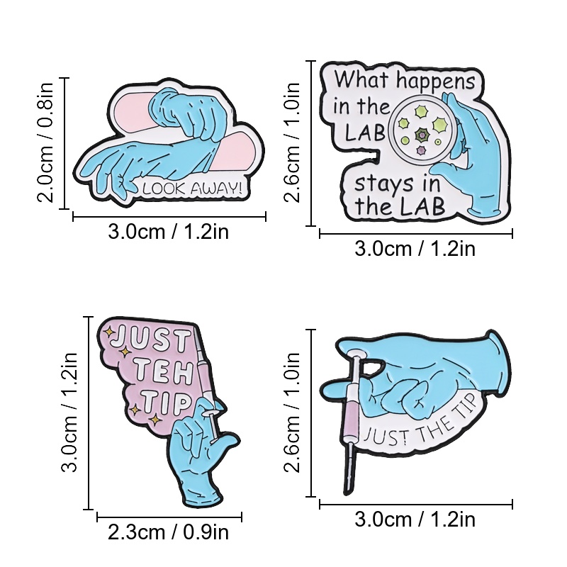 재미있는 의료 실험실 기술자 에나멜 핀, 실험실 명언  - Medical Lab Quotes 리뷰 및 가격