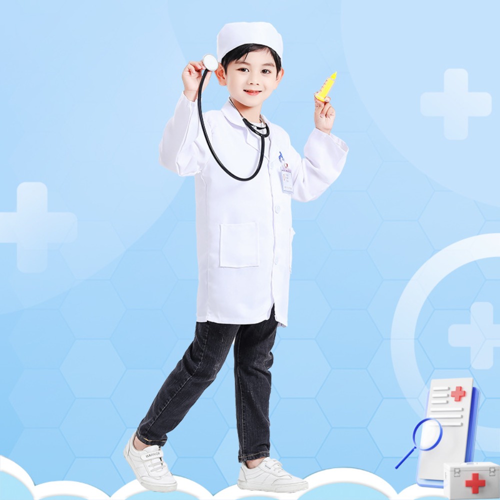 어린이 의사 & 간호사 역할 놀이 의상 세트, 무대 공 - Medical Labs 리뷰 및 가격