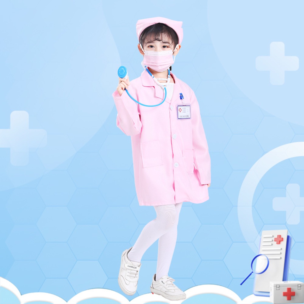 어린이 의사 & 간호사 역할 놀이 의상 세트, 무대 공 - Medical Labs 리뷰 및 가격